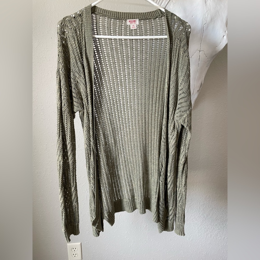 Sage Green Mossimo Cardigan
